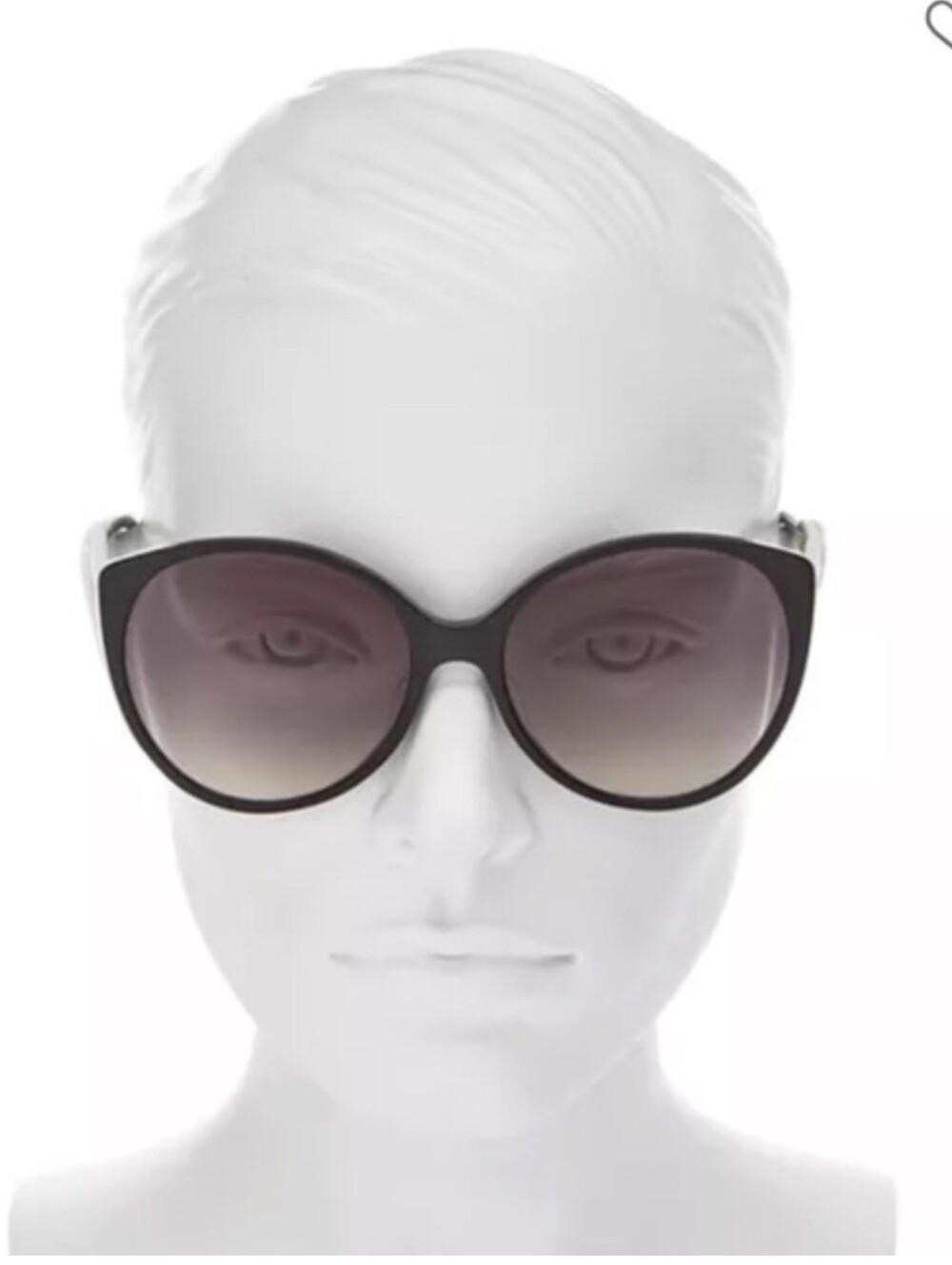 Fendi Black Cat-Eye Sunglasses with Gradient Lenses